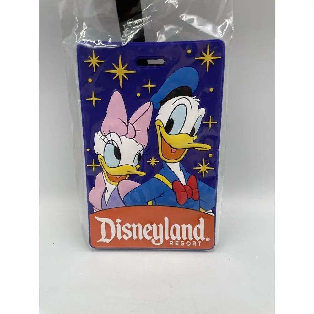 NIP Disney Travel Luggage Tag, Donald Duck & Daisy Duck, American Tourister